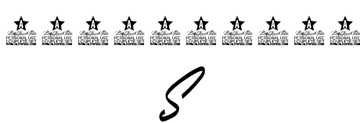 Secretss Personal Use Regular Font OTHER CHARS