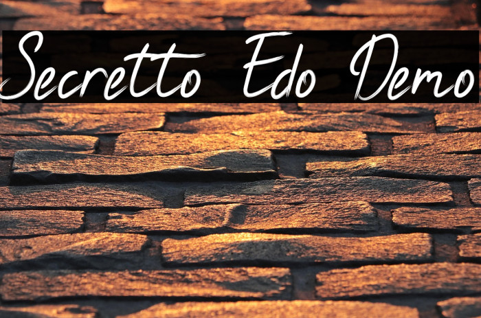 Secretto Edo Demo Example 2