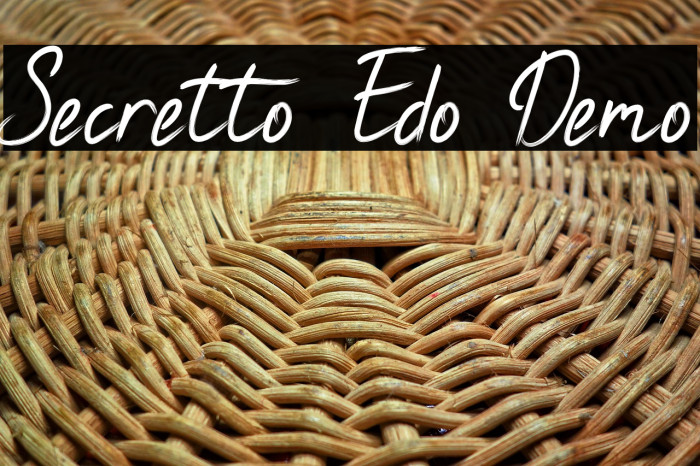 Secretto Edo Demo Example 3