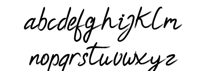 Secretto Edo Demo Font LOWERCASE