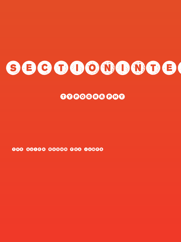 SectionIntersection Poster