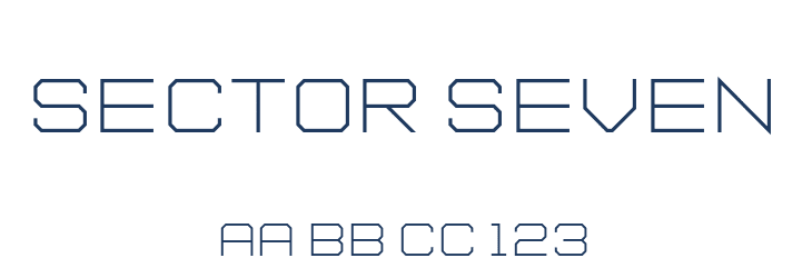 Sector Seven Font Preview