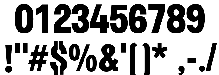 Secuela Extra Bold Font OTHER CHARS