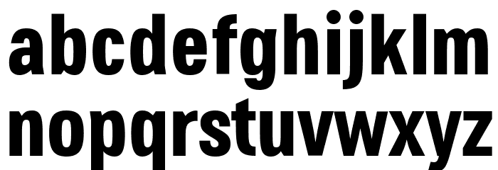 Secuela Extra Bold Font LOWERCASE