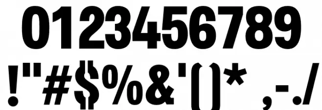 Secuela-ExtraBold Font OTHER CHARS