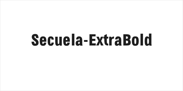 Secuela-ExtraBold Logo