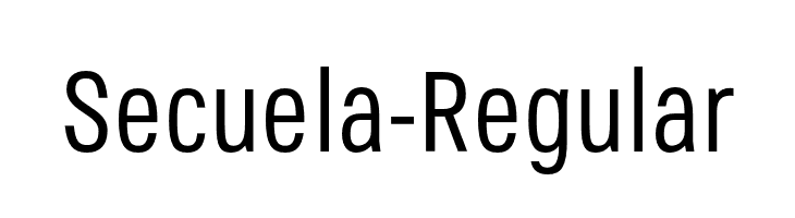 Secuela-Regular  Fuentes Gratis Descargar