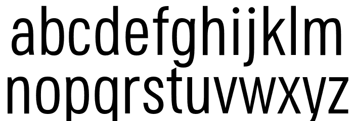Secuela-Regular Font LOWERCASE