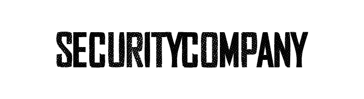 Security Company  Fuentes Gratis Descargar