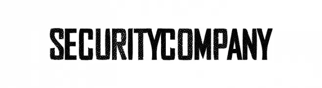 Security Company  Frei Schriftart Herunterladen