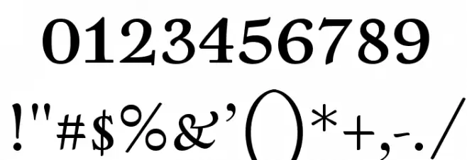 Sedan SC Font OTHER CHARS