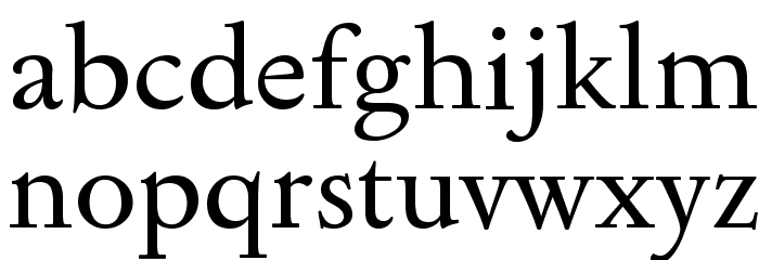Sedan Font LOWERCASE