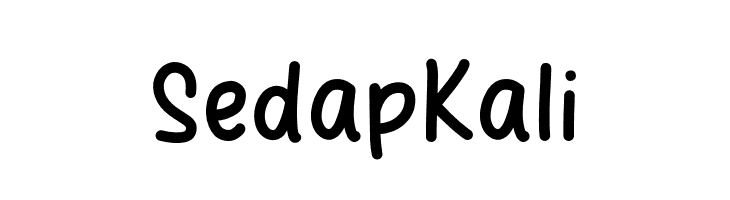 Sedap Kali  font caratteri gratis