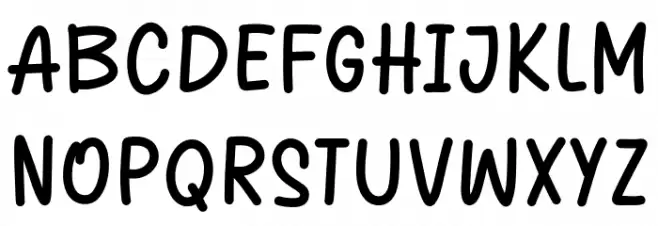Sedap Kali Schriftart Groß