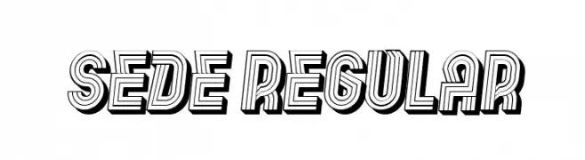 Sede Regular  Frei Schriftart Herunterladen