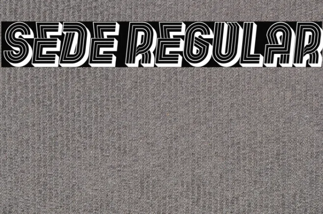 Sede Regular Example 3