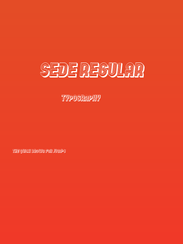 Sede Regular Poster