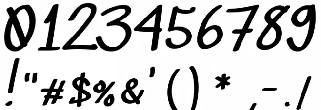 Sedgwick Ave Regular Font OTHER CHARS