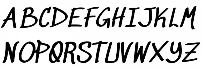 Sedgwick Ave Regular Font Litere mari