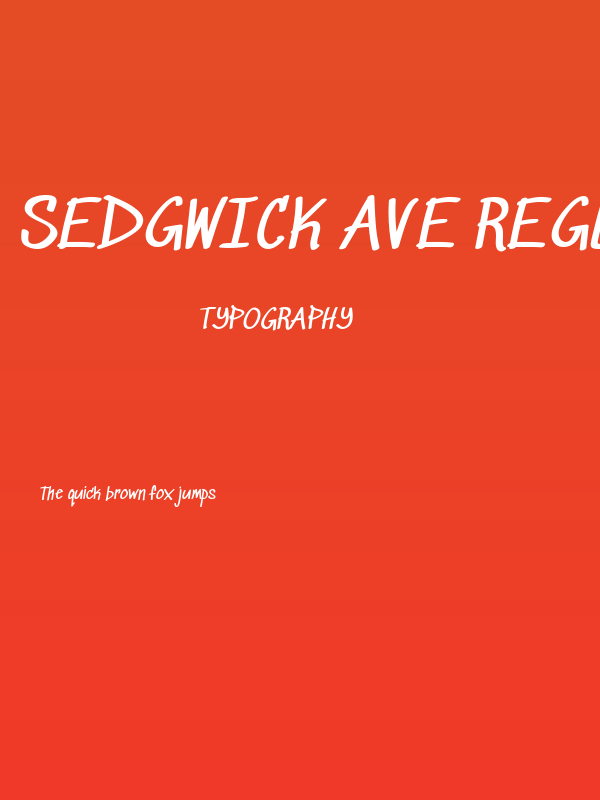 Sedgwick Ave Regular Poster