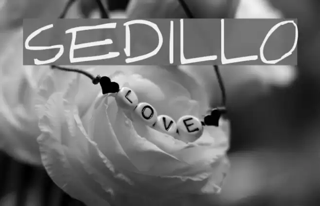Sedillo Font examples