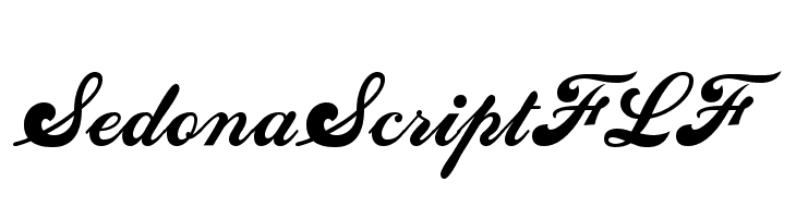 SedonaScriptFLF Font