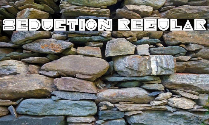 Seduction Regular Example 1