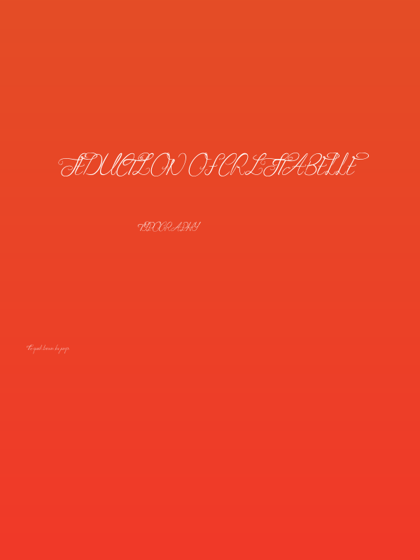 Seduction of Cristabelle Poster