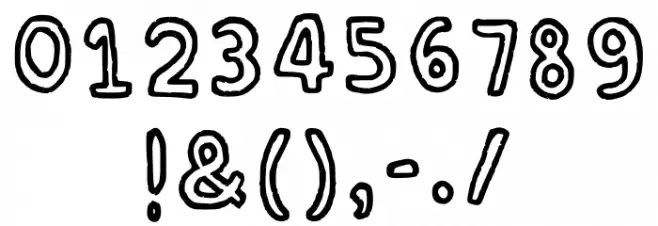 See Saw Regular Font OTHER CHARS