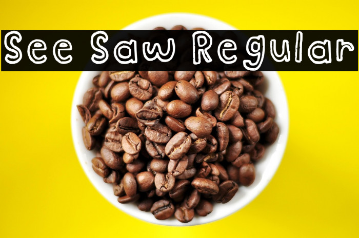 See Saw Regular Example 2