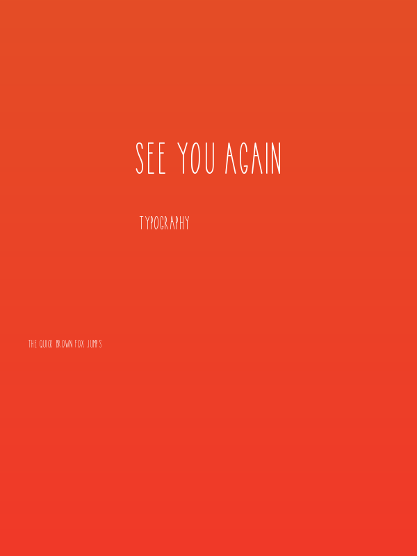 See You Again Poster
