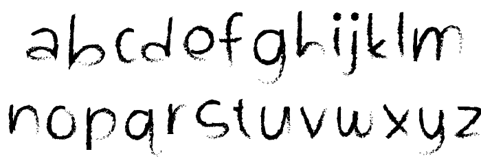 See You Nightmare Regular フォント 小文字