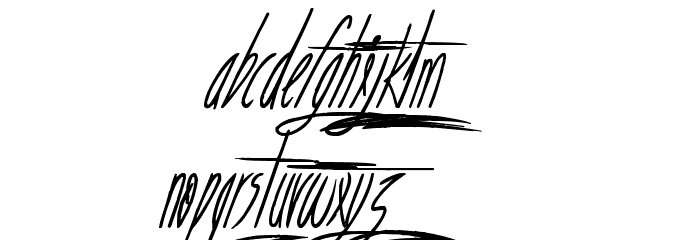 See you tomorow bright and early Font LOWERCASE