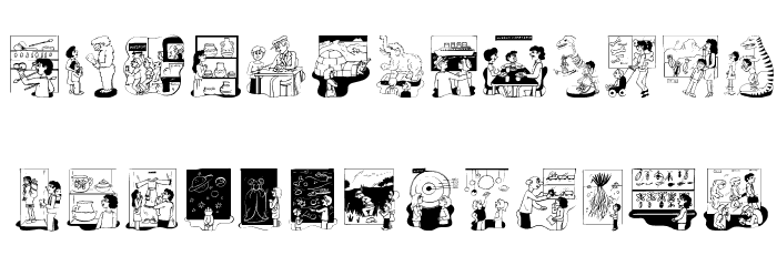 SeeItInMuseum Font LOWERCASE