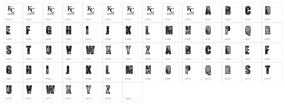 Seedy Motel DEMO Character Map