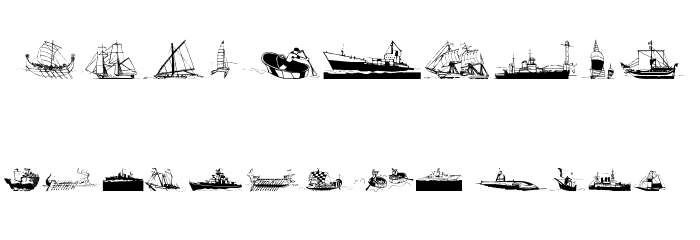 Seefahrer Font OTHER CHARS