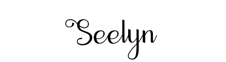 Seelyn  Descarca Fonturi Gratis