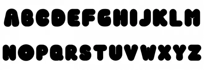 Seen Vision 7th Regular Schriftart Groß
