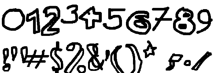 Seesaw Font OTHER CHARS