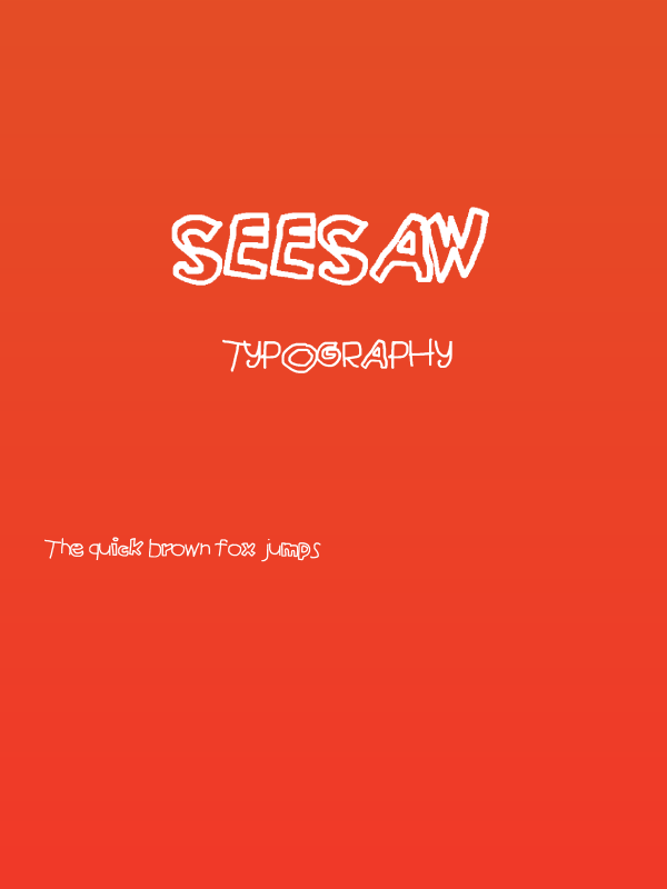 Seesaw Poster