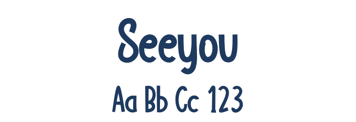 Seeyou Font Preview
