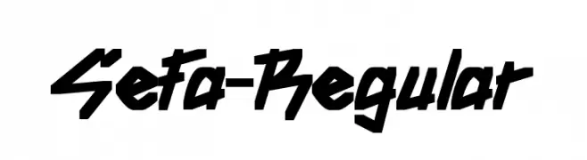 Sefa-Regular Font
