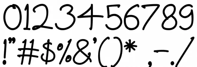 Sefiya Font OTHER CHARS