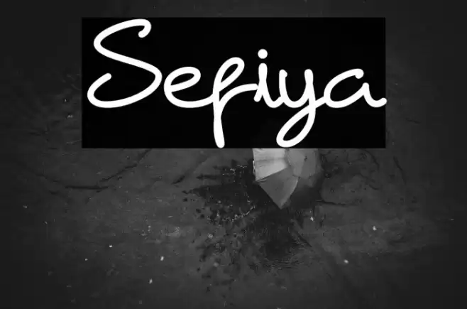 Sefiya Font examples