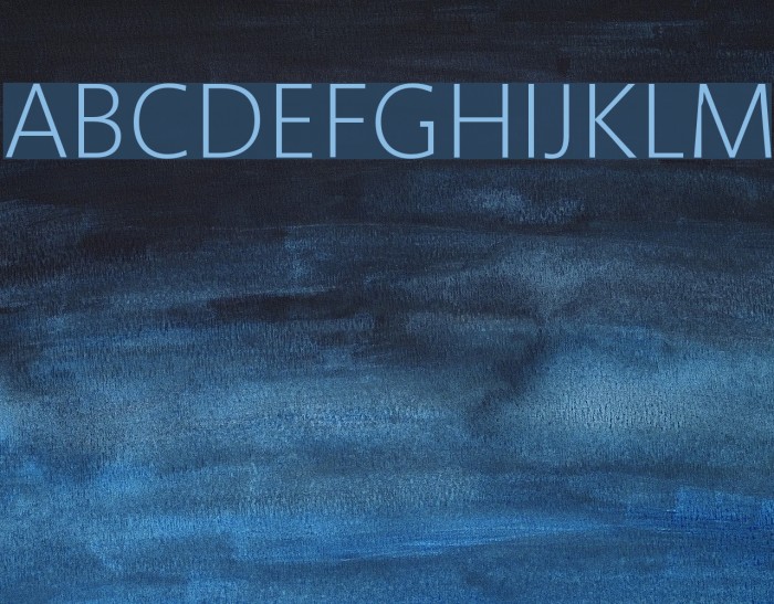 Segan Light Font examples