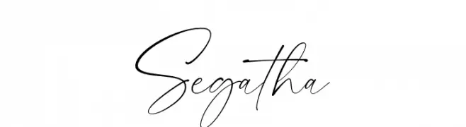 Segatha  baixar fontes gratis