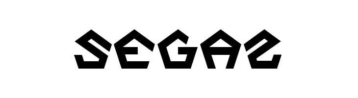 Segaz  font caratteri gratis