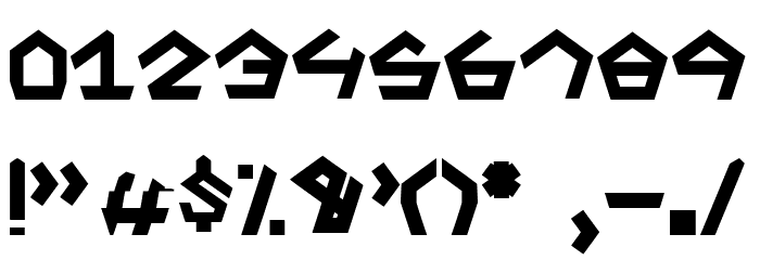 Segaz Font OTHER CHARS