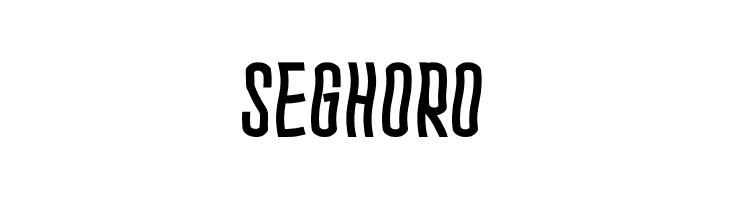 Seghoro  font caratteri gratis