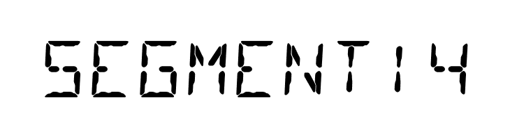 Segment14  免费字体下载